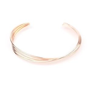 3 $5 items for $10 Bringing Basics Back bracelet - Rose Gold